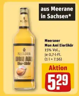 REWE Meeraner Mon Ami Eierlikör Angebot