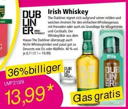 Norma DUBLINER IRISH WHISKEY Angebot