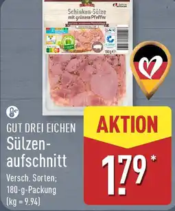 Aldi Nord GUT DREI EICHEN Sülzen- aufschnitt Angebot
