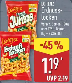 Aldi Nord LORENZ Erdnuss- locken Angebot