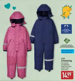 Aldi Nord CRANE Schneeanzug Angebot