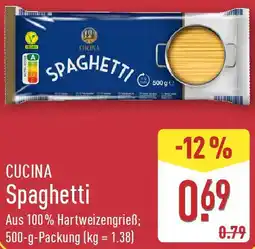 Aldi Nord CUCINA Spaghetti Angebot