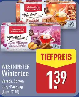 Aldi Nord WESTMINSTER Wintertee Angebot