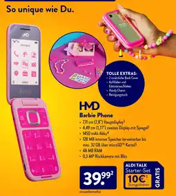Aldi Nord HMD Barbie Phone Angebot
