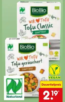 Netto Marken-Discount BioBio Bio-Tofu Vegan Angebot
