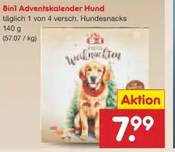 Netto Marken-Discount 8in1 Adventskalender für Hunde Angebot