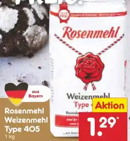 Netto Marken-Discount Rosenmehl Weizenmehl Angebot