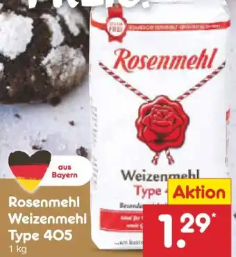 Netto Marken-Discount Rosenmehl Weizenmehl Angebot