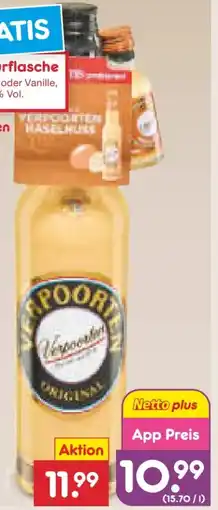 Netto Marken-Discount Verpoorten Original Eierlikör Angebot