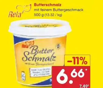 Netto Marken-Discount Rela Butterschmalz Angebot