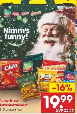 Netto Marken-Discount Funny Frisch Adventskalender Angebot