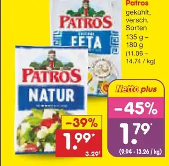 Netto Marken-Discount Patros Natur Angebot