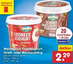 Netto Marken-Discount Weideglück Fruchtjoghurt Angebot
