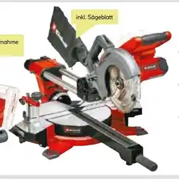 BayWa Einhell Zug-Kapp- und Gehrungssäge TE-SM 36/210 Li-Solo Angebot