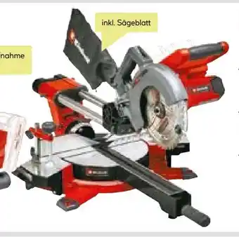 BayWa Einhell Zug-Kapp- und Gehrungssäge TE-SM 36/210 Li-Solo Angebot