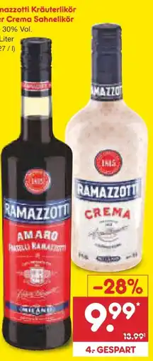 Netto Marken-Discount Ramazzotti Amaro Angebot