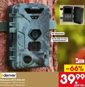 Netto Marken-Discount Denver Wildkamera WCT-8016ED Angebot