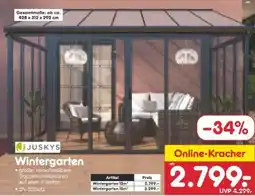 Netto Marken-Discount Juskys Wintergarten Angebot