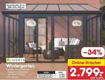 Netto Marken-Discount Juskys Wintergarten Angebot