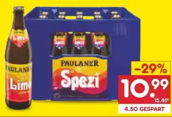 Netto Marken-Discount Paulaner Spezi Angebot