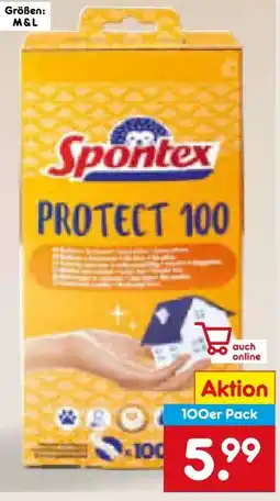 Netto Marken-Discount Spontex Einmalhandschuhe Protect Angebot