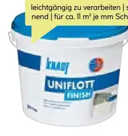 BayWa Knauf Spachtelmasse Uniflott Finish Angebot