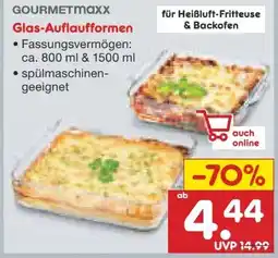 Netto Marken-Discount Gourmetmaxx Glas-Auflaufform Angebot
