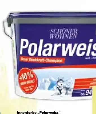 BayWa Schöner Wohnen Innenfarbe Polarweiss Angebot