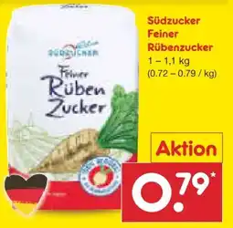 Netto Marken-Discount Südzucker Feiner Rüben Zucker Angebot
