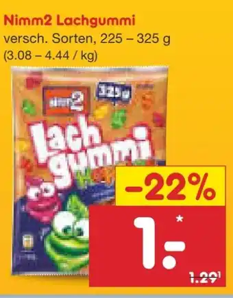 Netto Marken-Discount Storck Nimm2 Lachgummi Angebot