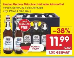 Netto Marken-Discount Hacker-Pschorr Münchner Hell Angebot