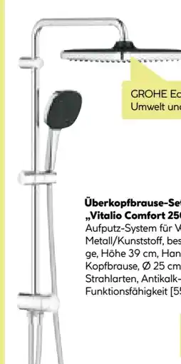 BayWa Grohe Duschsystem Vitalio Comfort 250 Flex Angebot