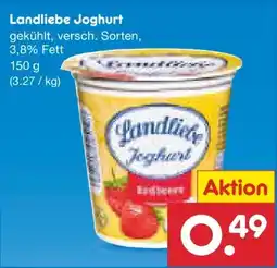Netto Marken-Discount Landliebe Joghurt Angebot