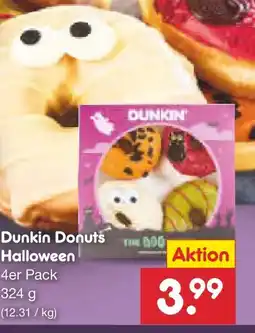 Netto Marken-Discount Dunkin' Donuts Halloween Angebot