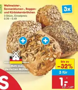 Netto Marken-Discount Netto Backstube Weltmeisterbrötchen Angebot