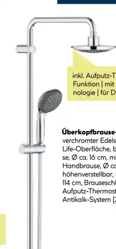 BayWa Grohe Überkopfbrause-Set Vitalio 160 Angebot