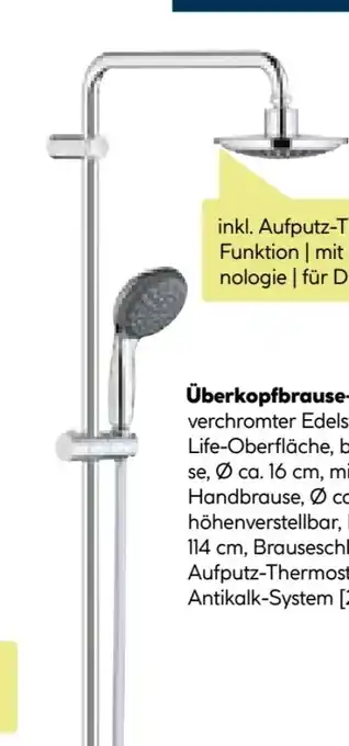 BayWa Grohe Überkopfbrause-Set Vitalio 160 Angebot