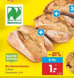 Netto Marken-Discount Netto Backstube Bio-Weizenbrötchen Angebot