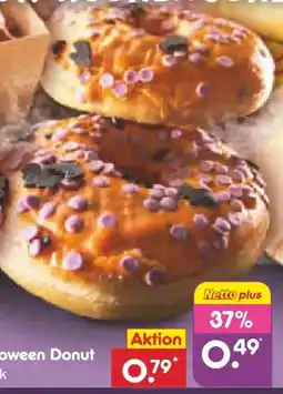 Netto Marken-Discount Netto Backstube Halloween Donuts Angebot