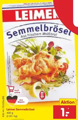 Netto Marken-Discount Leimer Bio-Semmelbrösel Angebot
