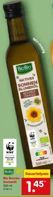 Netto Marken-Discount BioBio Bio Sonnenblumenöl Angebot
