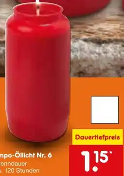 Netto Marken-Discount Kompositions-Öllicht Nr. 6 Angebot