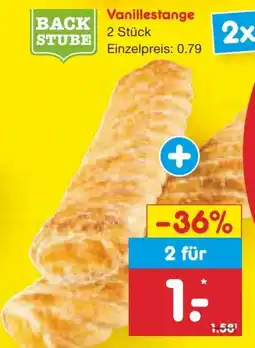 Netto Marken-Discount Netto Backstube Vanillestange Angebot