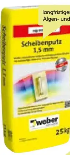 BayWa Saint-Gobain Weber Scheibenputz Angebot