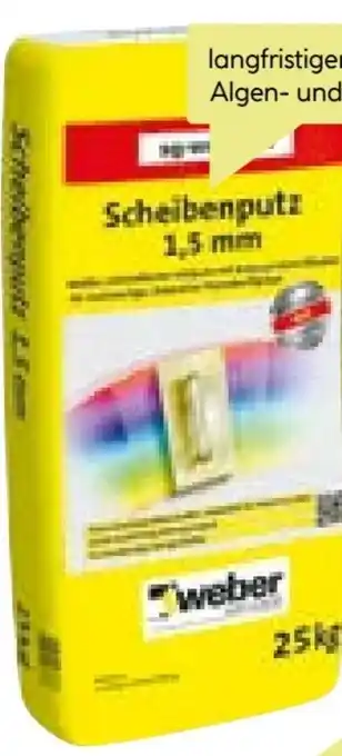 BayWa Saint-Gobain Weber Scheibenputz Angebot