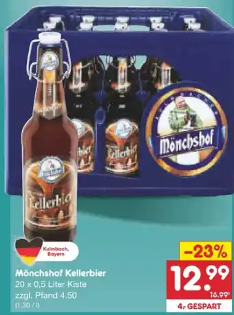 Netto Marken-Discount Kulmbacher Mönchshof Kellerbier Angebot