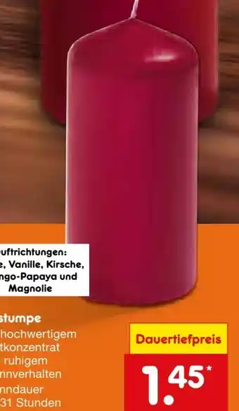 Netto Marken-Discount Dekor Duftstumpe Angebot
