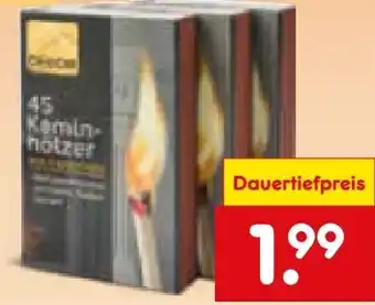 Netto Marken-Discount Dekor Kaminhölzer Angebot