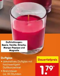 Netto Marken-Discount Dekor Duftglas Angebot