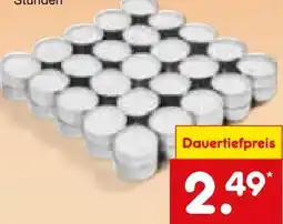 Netto Marken-Discount Dekor Teelichte Alu Angebot